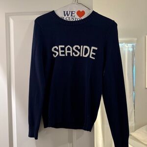Seaside Navy Blue Sweater